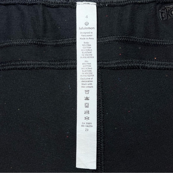 Lululemon LA Warm Down High-Rise Jogger in Black - Picture 7 of 8